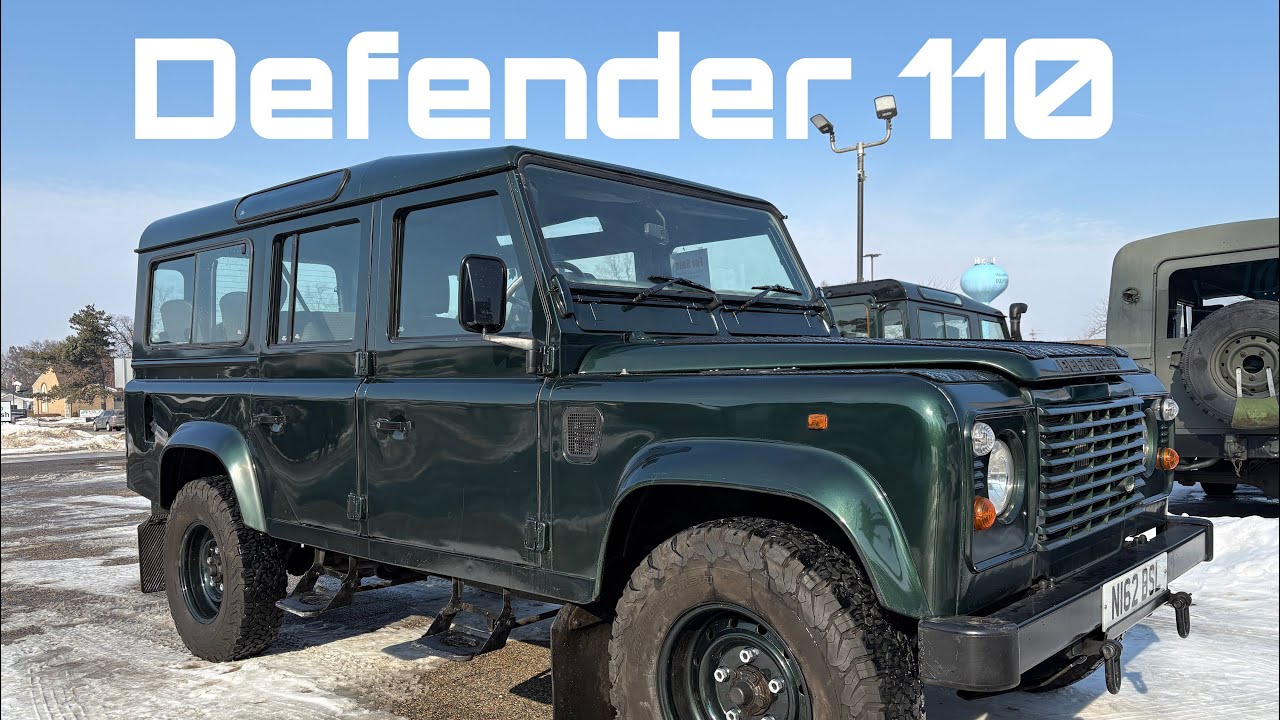 Продается Land Rover Defender 110 300Tdi 1995 года выпуска.
