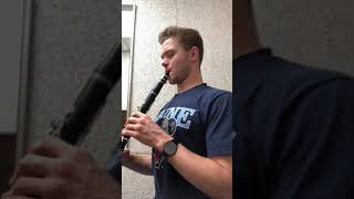 Nathans Chromatic Scale on Clarinet