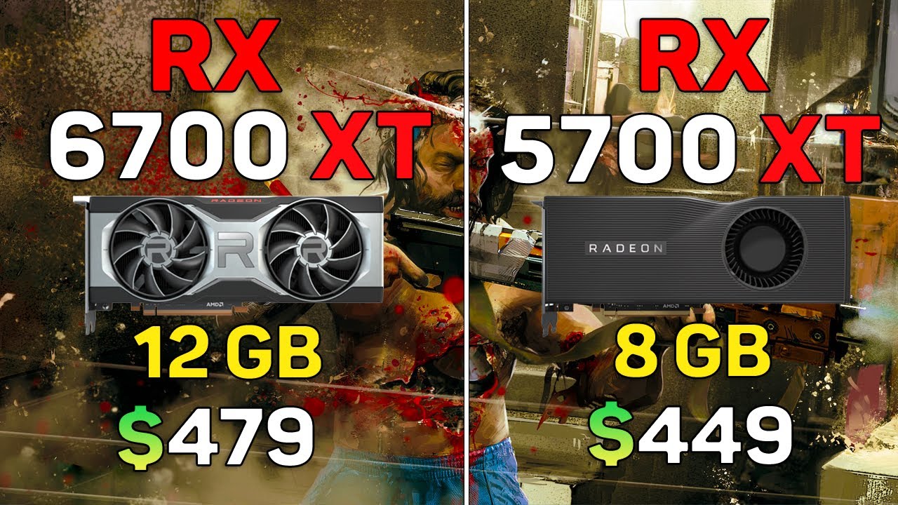 Rx 6700 Xt 12gb Vs Rx 5700 Xt 8gb 8 Games Test Youtube Rx 6700 Xt 12gb Vs Rx 5700 Xt 8gb 8 Games Test Youtube