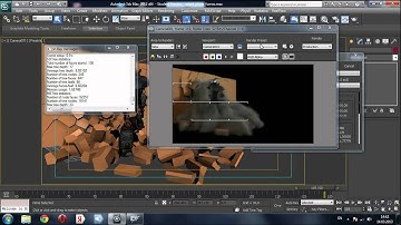 3DS MAX ANIMATED SHORT VIDEO - Physx -  Bip - RayFire