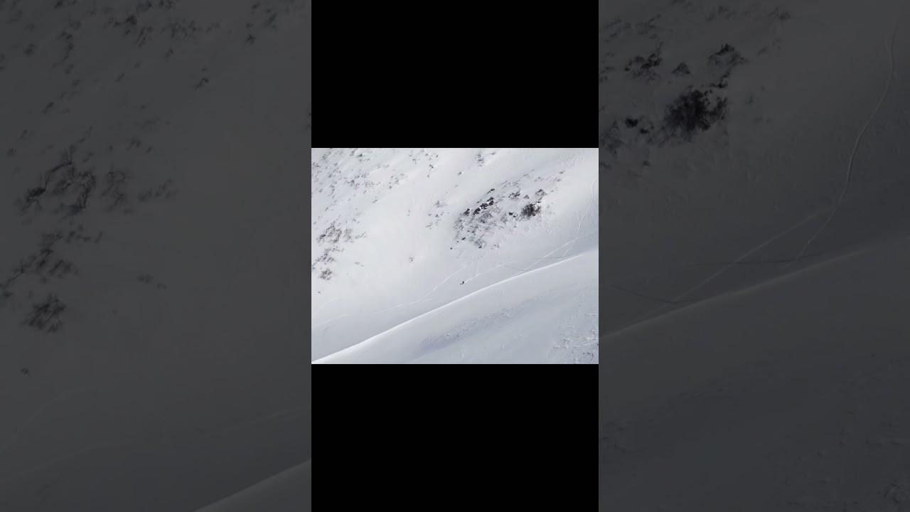 GoPro MAX backcountry skis