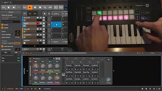 Using Novation Launchkey Mini Mk3 with Bitwig