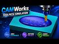 CAMWorks High-Level Machining Features