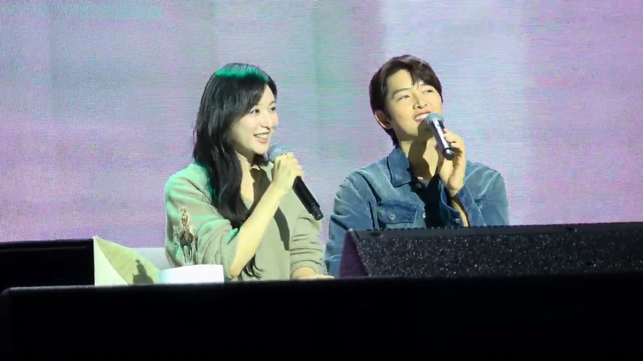 251025 송중기 팬미팅 게스트 김지원 토크