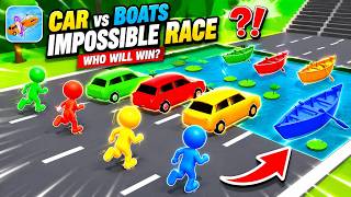Shape Shifting Race 3D Extreme Levels Gameplay | Super Fast Racing Challenge screenshot 3