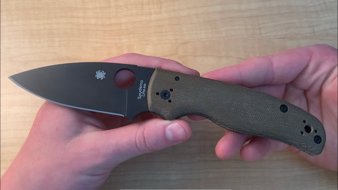 Spyderco Shaman (M4 BladeHQ Exclusive) Review YouTube