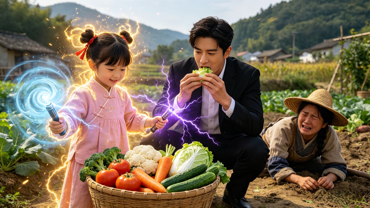 八零萌娃擁有時空穿越掛！拿捏天然食材撩翻總裁，電擊棒整治惡後媽，硬剛勢利親戚，一路以物易物躺贏發家！#movie #精彩影视 #熱門短劇 #drama #穿越 #短劇全集