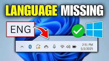 How To Fix Language Bar Missing From Taskbar in Windows 11