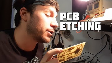 How to Etch a PCB at Home | DIY Printed Circuit Board Tutorial with Ferric Chloride