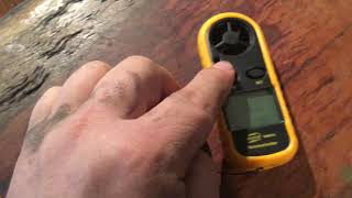 Anemometer benetech gm816 Drone tool UFO hunter found ghost