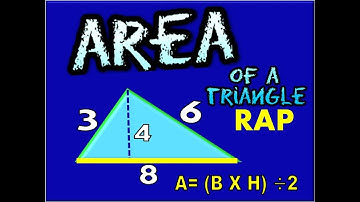AREA OF TRIANGLE: Song that shows the process
