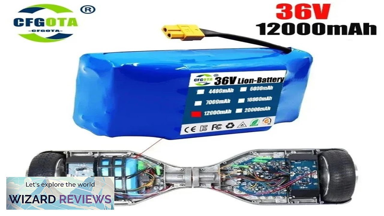 Genuine 36V 12Ah 10s2p Battery Packs Rechargeable Lithium Ion Battery for Electric Review