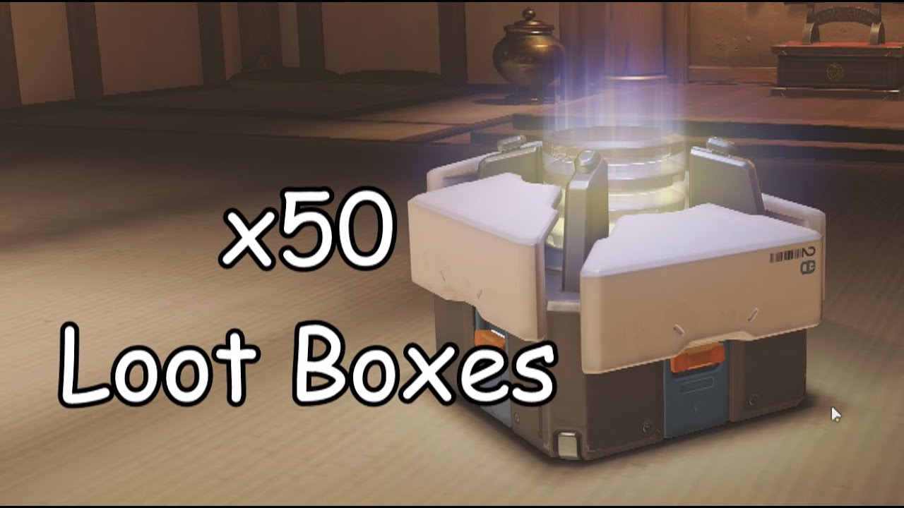 Overwatch 50 Loot Box Opening! Legendary! YouTube