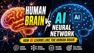 How AI Neural Networks Work Like the Human Brain | Simple Explanation