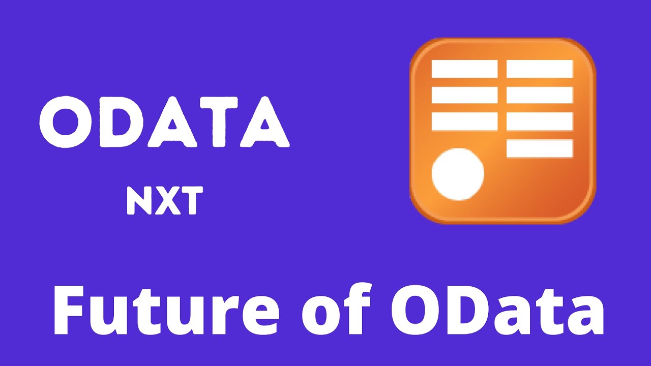 OData NxT 001: Project Proposal