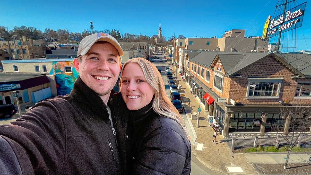 Скрытая жемчужина на озере Мичиган, которую вы НИКОГДА не видели! Исследуем Порт-Вашингтон — мой ...