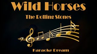 The Rolling Stones "Wild Horses" Karaoke