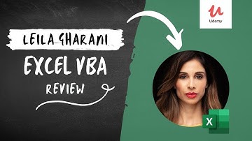 👩‍💻 Leila Gharani VBA Class Review on Udemy! // (Feat. Notion)
