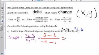 8th Grade 3-2: Slope