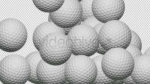 Golf Ball Transition - motion graphics video