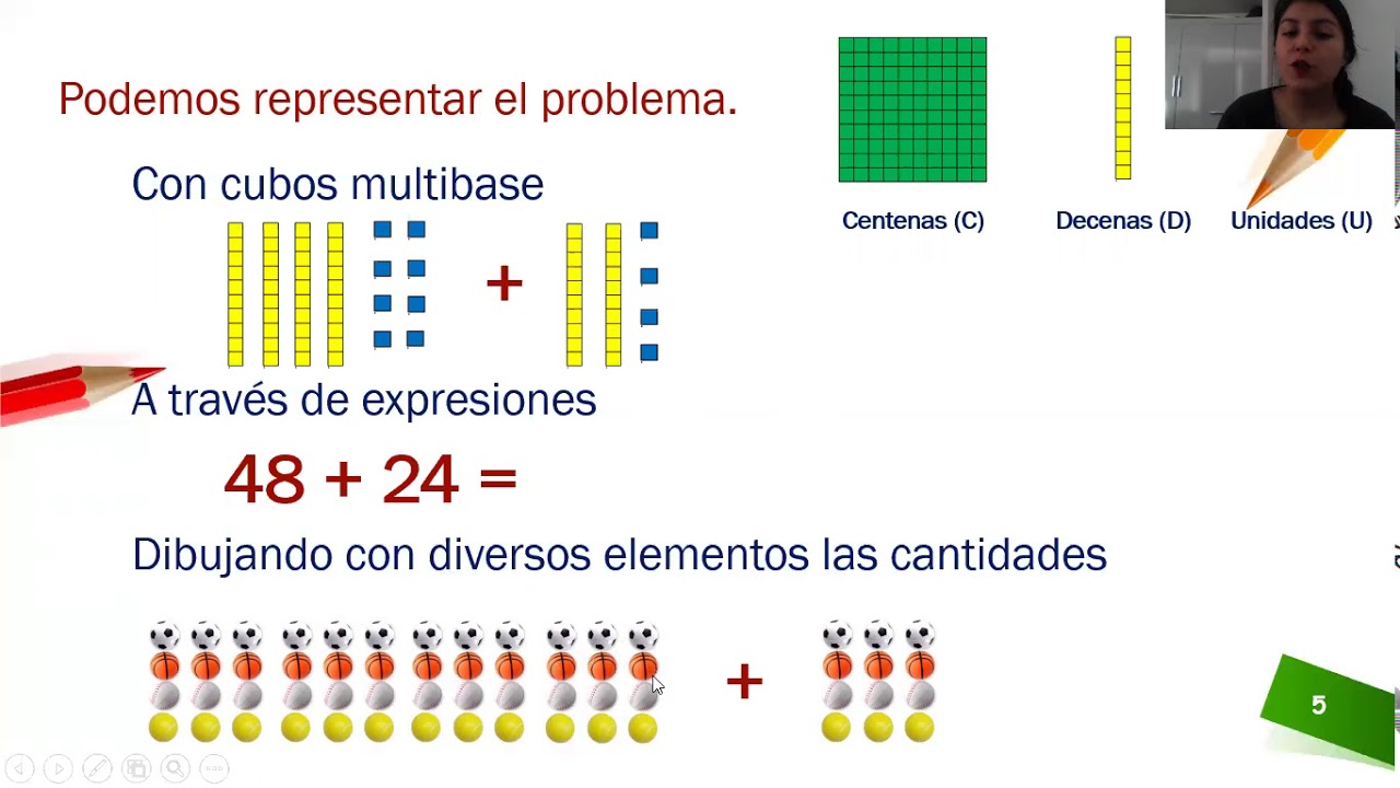 Explicación breve sumas y restas simples YouTube