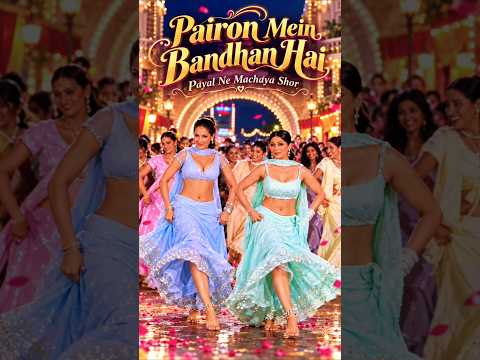 Pairon Mein Bandhan Hai ❤️ | Payal Ne Machaya Shor | Mohabbatein Evergreen Song #shorts #srk