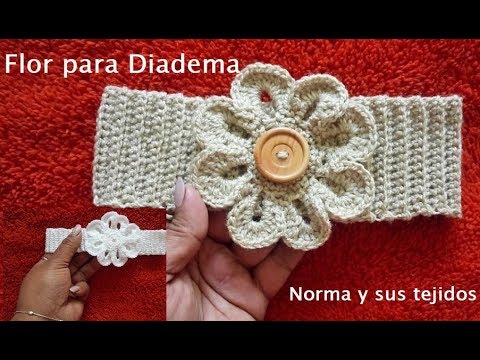 Flor para Diadema - YouTube