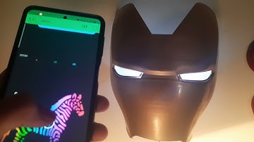 #3D Printed #IronMan Mk85 Faceplate