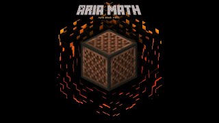 Aria math but its made with note block sounds