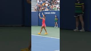 Zheng Jabeur match point. us open