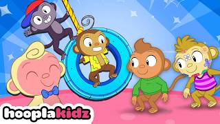 five little monkeys jumping bed more hooplakidz classics