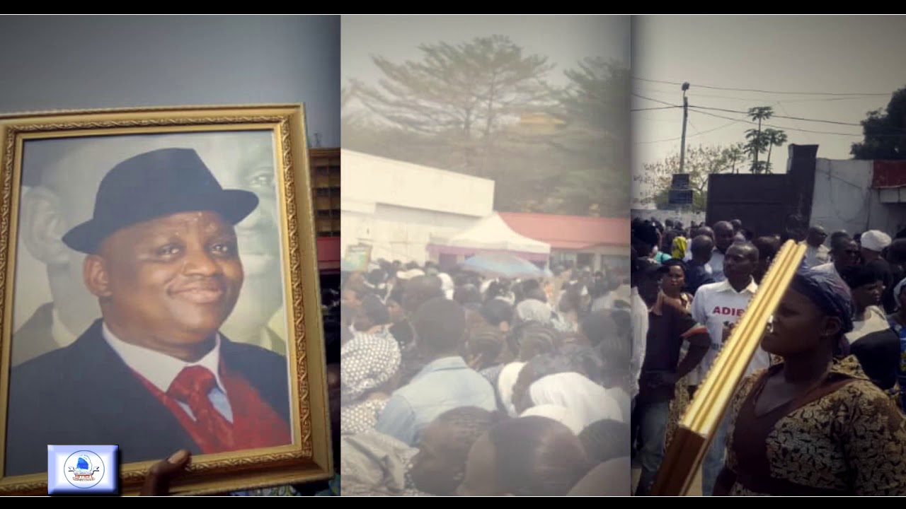 VIDEOS ET PHOTOS: HOMMAGE AU DOCTEUR ROMUALD LYS NGALIBALI