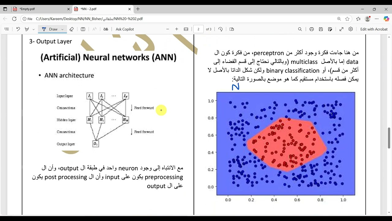 Introduction to Neural Networks  (الوصف مهم)