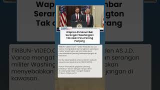 Wapres AS Pastikan Serangan Militer Washington ke Iran  Tak Berkepanjangan