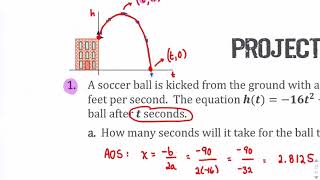 Projectile Motion Notes