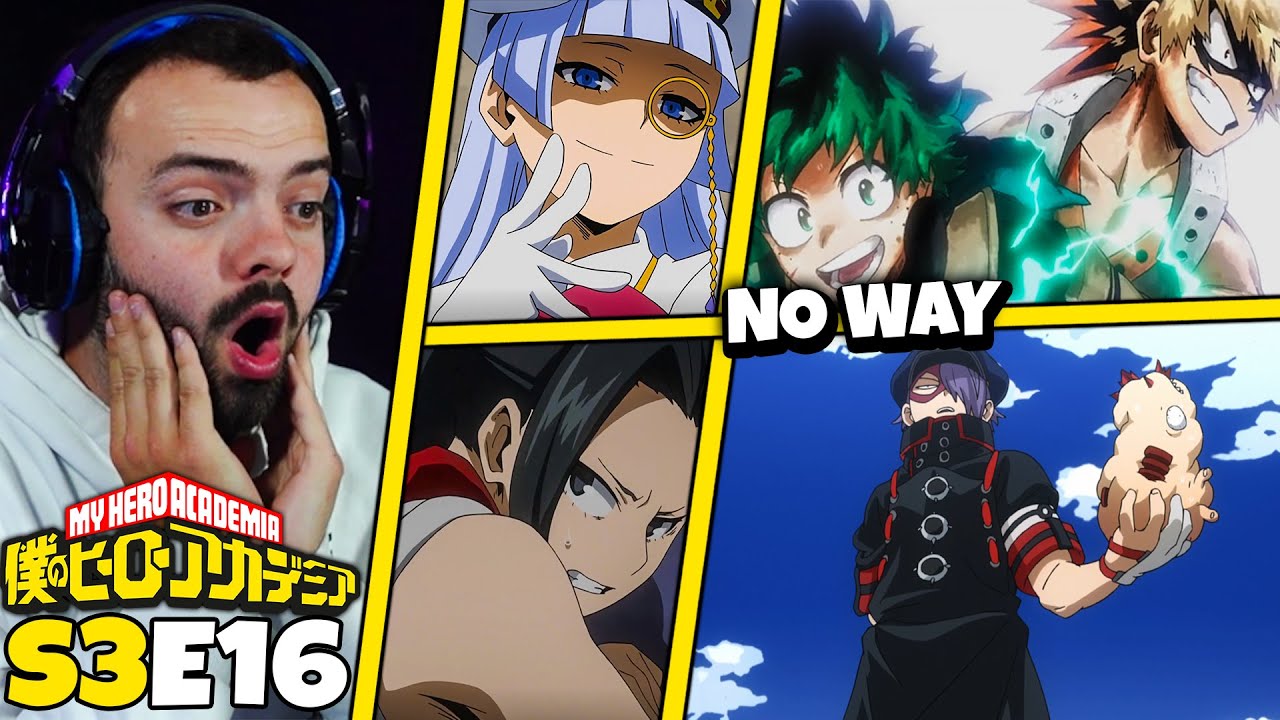 HE TURNED HIM INTO WHAT?? | My Hero Academia Season 3 Episode 16