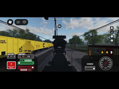 3463 AT &amp; ST Departure In High Iron In Roblox!