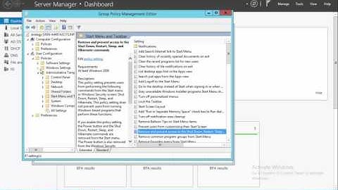 Appliqué une stratégie de groupe sous Windows server 2012