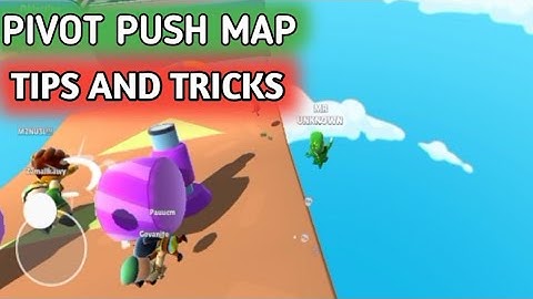 Pivot Push Map Tips and Tricks | Stumble guys | PAC GAMING WORLD