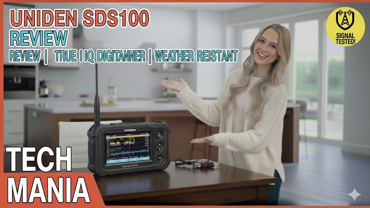 Uniden SDS100 Review | True I/Q Digital Scanner | Weather Resistant | Tech Mania