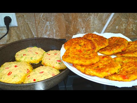 Кабачковые Оладьи с Капустой! Потрясающе Вкусный Рецепт