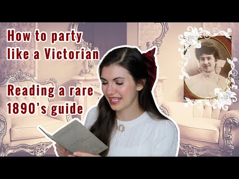 Victorian Life | A Victorian book about how to party like it's the 1890's + my vintage collection