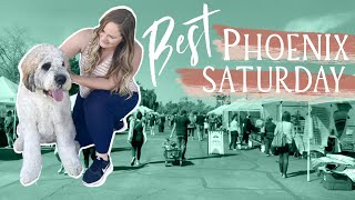 Saturday Market + St. Berdoodle | Phoenix, Arizona