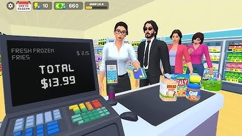 Best New Supermarket Simulator Mobile Game | My Supermarket Simulator 3D |Android Gameplay |