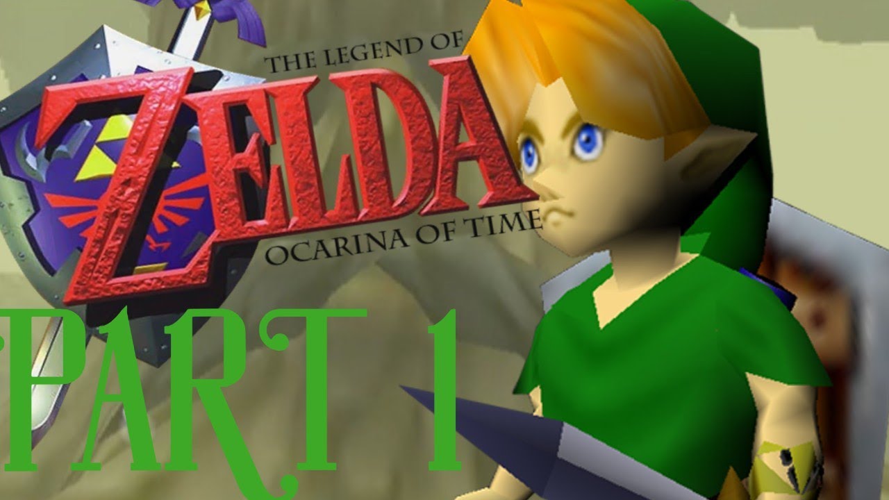 The legend of Zelda Ocarina of Time. PART 1 (the beginning of a grand adventure)