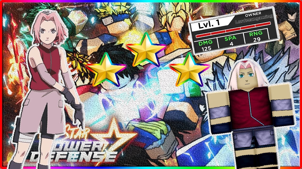 NEW 3 STAR Sakura (Blossom) Showcase | All Star Tower Defense | Roblox