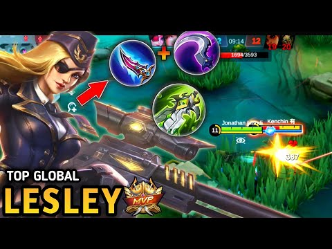 Lesley Damage 1 Hit Nya Sakit Banget - MOBILE LEGENDS