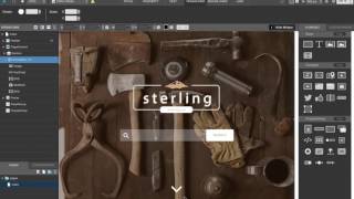 IUEditor Fullpage tutorial L3 Go down button