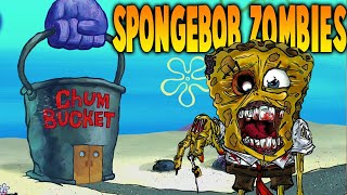 Spongebob Zombies The Chum Bucket Call Of Duty Zombies Mod Vloggest - spongebob zombie war roblox