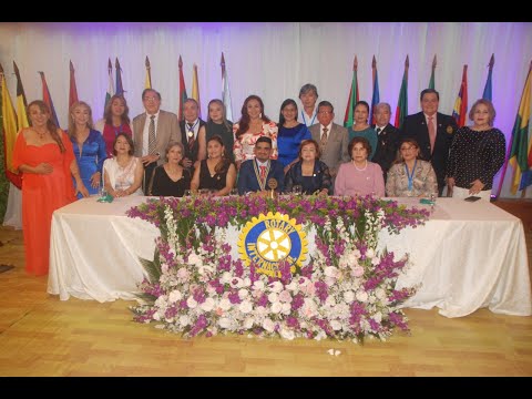 Jhon Boza Valle, de profesión economista, tomó las riendas del Club Rotary Distrito 4400